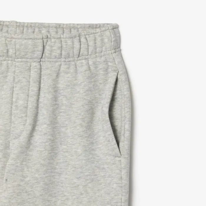 Pants and Shorts Kids Lacoste Kids039 Fleece Cargo Sweatpants Grey Chine Cca