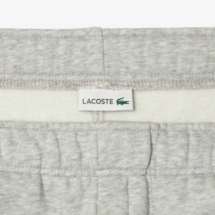 Pants and Shorts Kids Lacoste Kids039 Fleece Cargo Sweatpants Grey Chine Cca