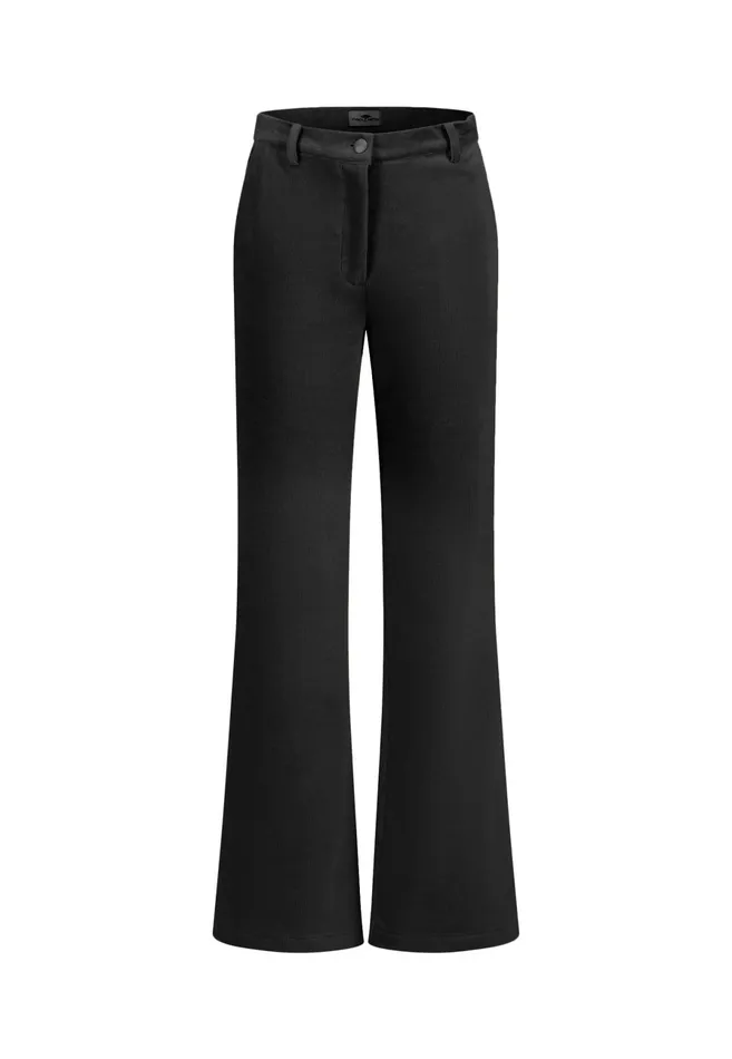 Pants Women FYNCHHATTON Wide Trousers From BabyCord Taupemilkblack