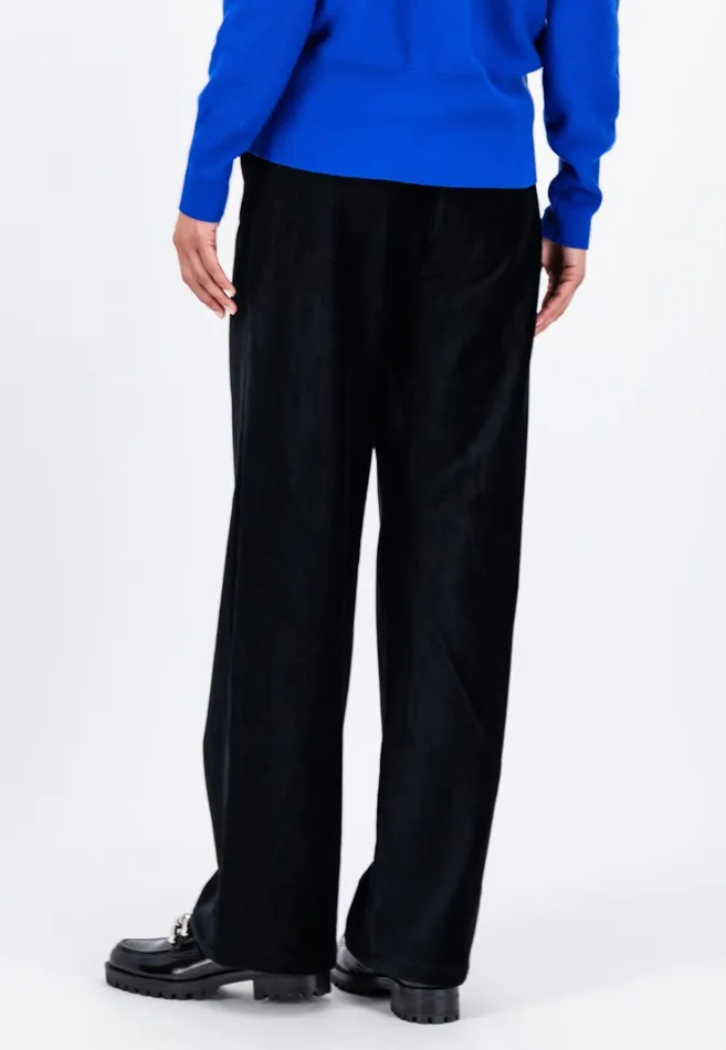 Pants Women FYNCHHATTON Wide Trousers From BabyCord Taupemilkblack