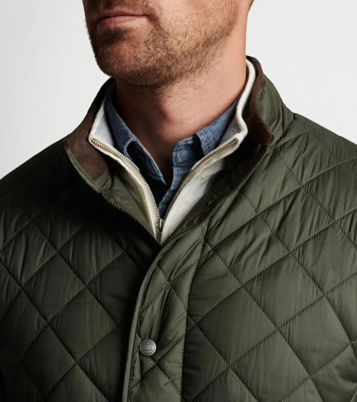 Peter Millar Jackets 038 Coats Men Suffolk Quilted Travel Coat