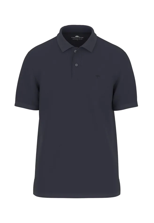 Polo Shirt Men FYNCHHATTON Polo Shirt Made Of Cotton With A Subtle Logodail Navywhiteasphaltblack Polo Shirt Men FYNCHHATTON Polo Shirt Made Of Cotton With A Subtle Logodail Navywhiteasphaltblack