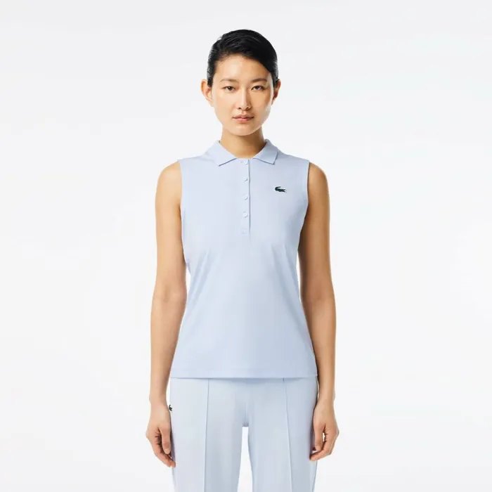 Polos Women Lacoste Women039s UltraDry Slim Fit AntiUV Stretch Golf Polo Phoenix Blue J2g Polos Women Lacoste Women039s UltraDry Slim Fit AntiUV Stretch Golf Polo Phoenix Blue J2g