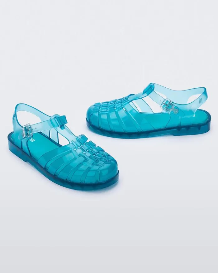 Possession Blue Clear Women Melissa Sandals