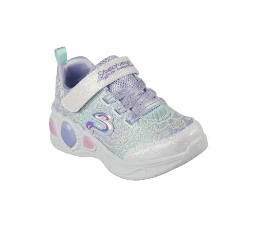 Princess Wishes Lavender Multi Kids SKECHERS Toddlers UK Sizes 49