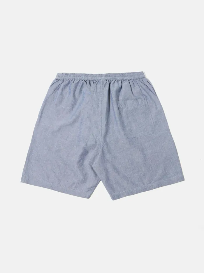 Pyjama Short In Navy Oxford Cotton Men Universal Works Nightwear