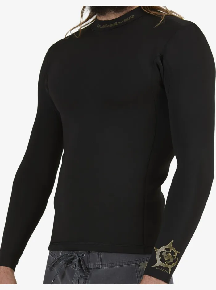 Quiksilver 15mm Mikey Wright Everyday Sessions Wetsuit Jacket Black Mens Wetsuits