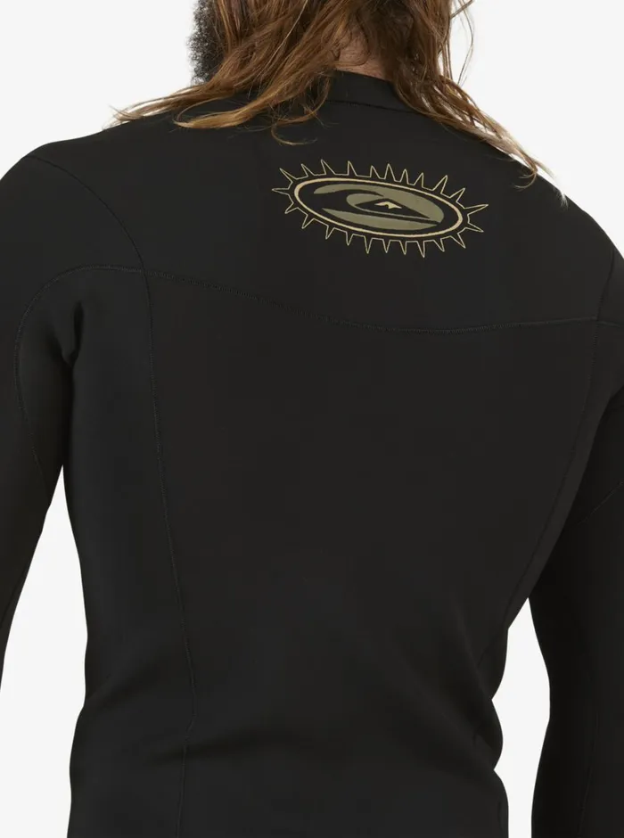 Quiksilver 15mm Mikey Wright Everyday Sessions Wetsuit Jacket Black Mens Wetsuits