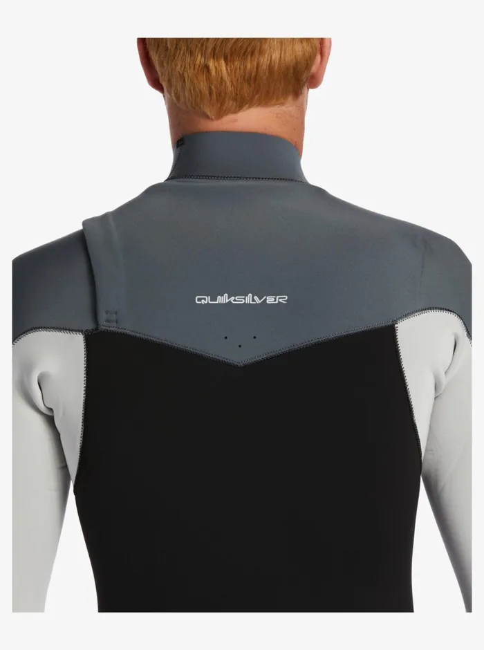 Quiksilver 32mm Everyday Sessions Chest Zip Wetsuit Black Ash Mens Wetsuits Quiksilver 32mm Everyday Sessions Chest Zip Wetsuit Black Ash Mens Wetsuits