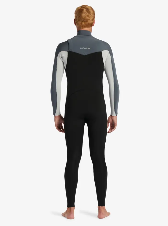 Quiksilver 32mm Everyday Sessions Chest Zip Wetsuit Black Ash Mens Wetsuits Quiksilver 32mm Everyday Sessions Chest Zip Wetsuit Black Ash Mens Wetsuits