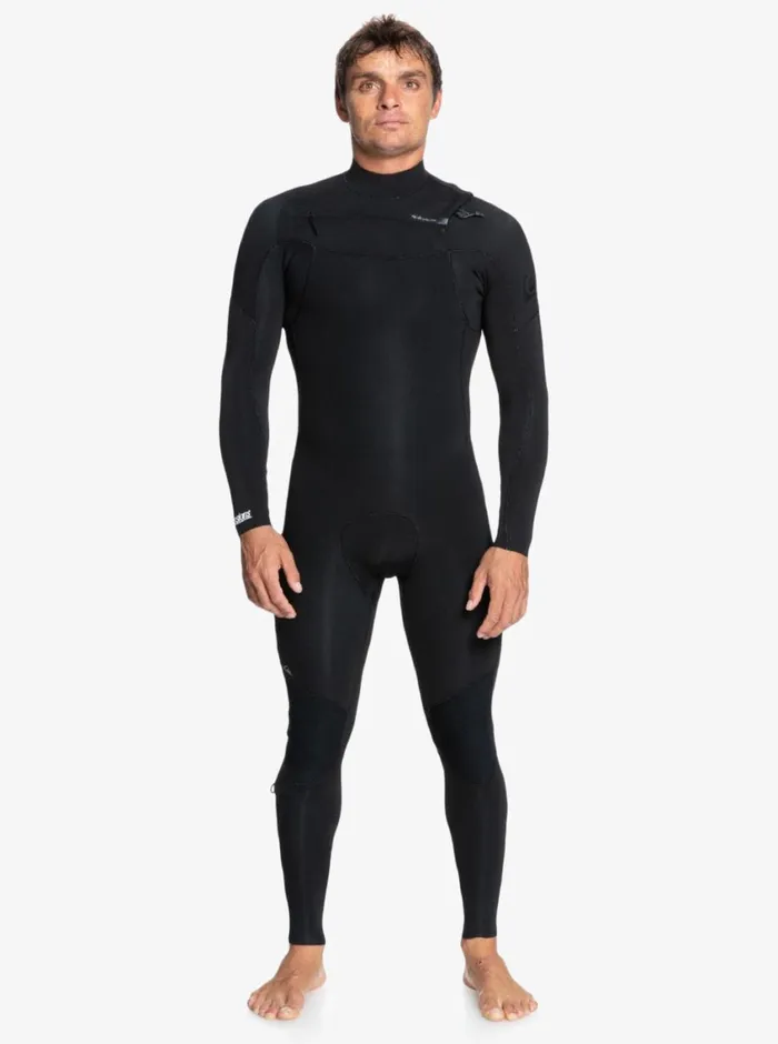 Quiksilver 32mm Everyday Sessions Chest Zip Wetsuit Black Mens Wetsuits