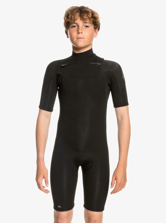 Quiksilver 816 22mm Everyday Sessions Short Sleeve Spring Suit Black Boys Wetsuits Quiksilver 816 22mm Everyday Sessions Short Sleeve Spring Suit Black Boys Wetsuits