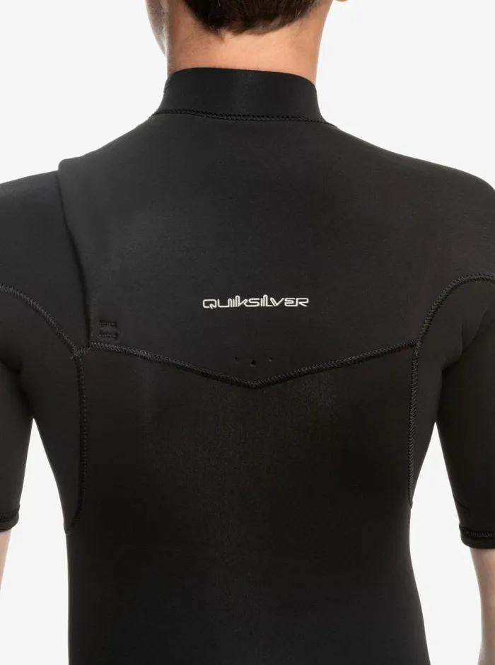 Quiksilver 816 22mm Everyday Sessions Short Sleeve Spring Suit Black Boys Wetsuits
