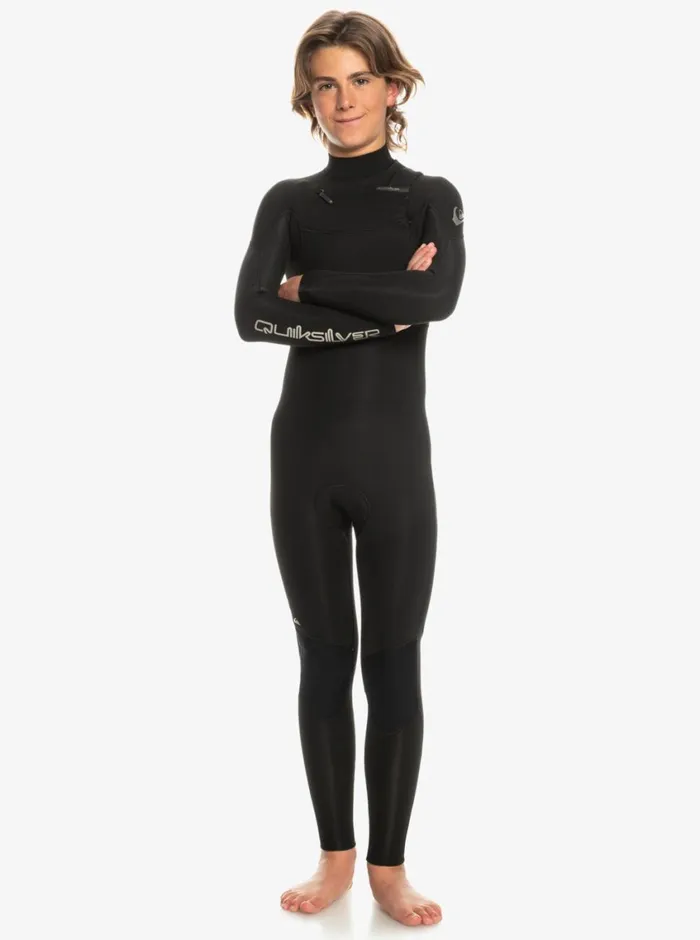 Quiksilver 816 32mm Everyday Sessions Chest Zip Wetsuit Black Boys Wetsuits Quiksilver 816 32mm Everyday Sessions Chest Zip Wetsuit Black Boys Wetsuits