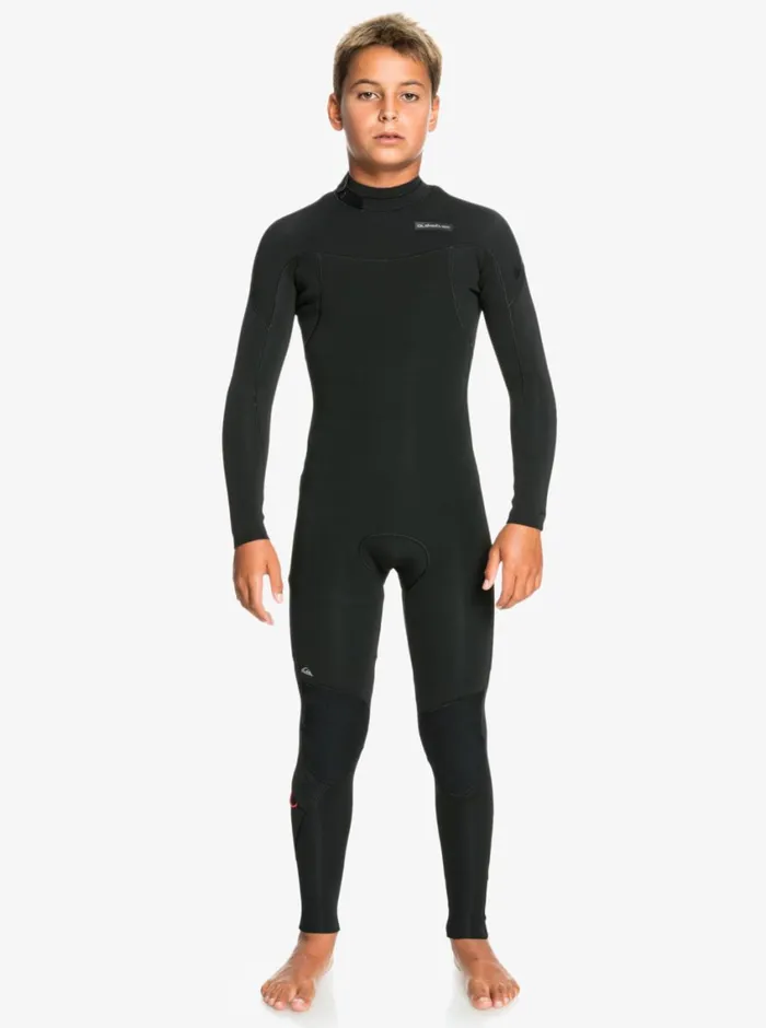 Quiksilver 816 43mm Sessions LSL Fullsuit Black Boys Wetsuits