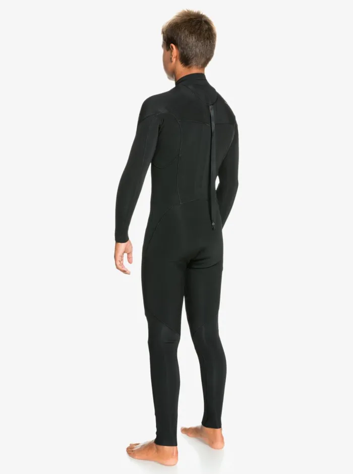 Quiksilver 816 43mm Sessions LSL Fullsuit Black Boys Wetsuits Quiksilver 816 43mm Sessions LSL Fullsuit Black Boys Wetsuits
