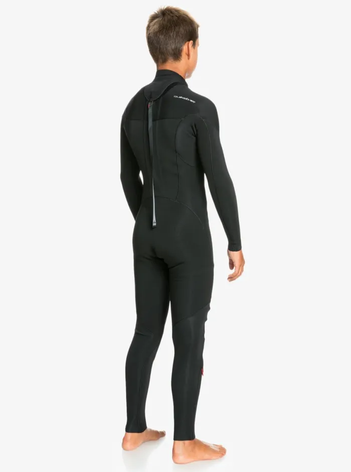 Quiksilver 816 43mm Sessions LSL Fullsuit Black Boys Wetsuits Quiksilver 816 43mm Sessions LSL Fullsuit Black Boys Wetsuits