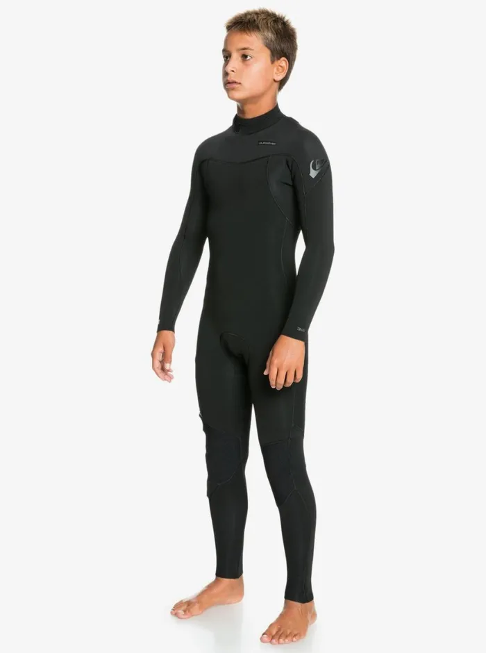 Quiksilver 816 43mm Sessions LSL Fullsuit Black Boys Wetsuits Quiksilver 816 43mm Sessions LSL Fullsuit Black Boys Wetsuits