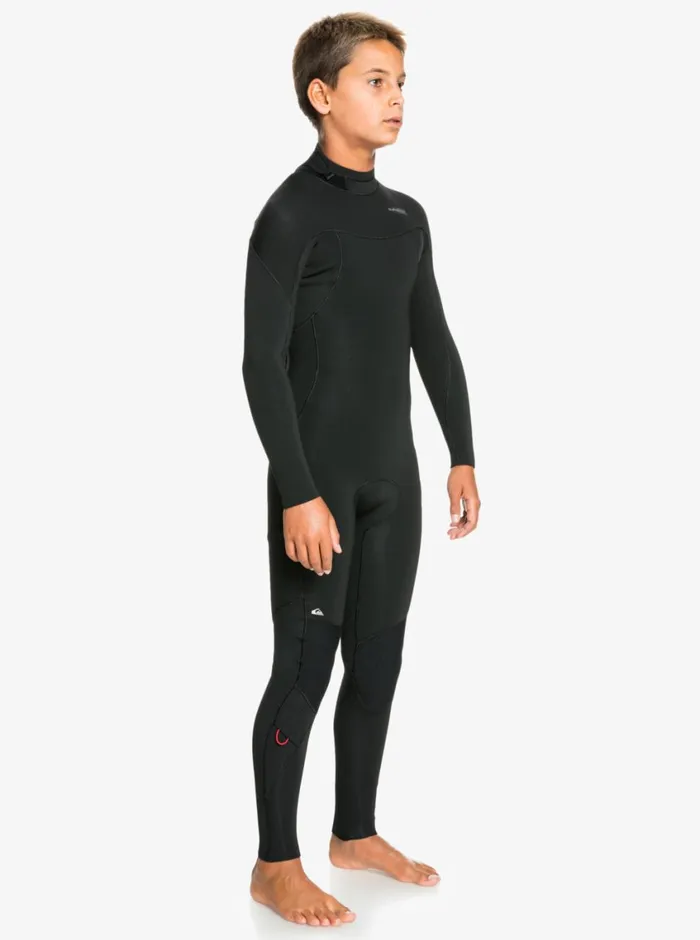 Quiksilver 816 43mm Sessions LSL Fullsuit Black Boys Wetsuits Quiksilver 816 43mm Sessions LSL Fullsuit Black Boys Wetsuits