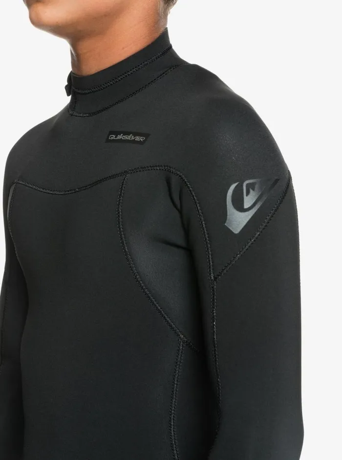 Quiksilver 816 43mm Sessions LSL Fullsuit Black Boys Wetsuits Quiksilver 816 43mm Sessions LSL Fullsuit Black Boys Wetsuits