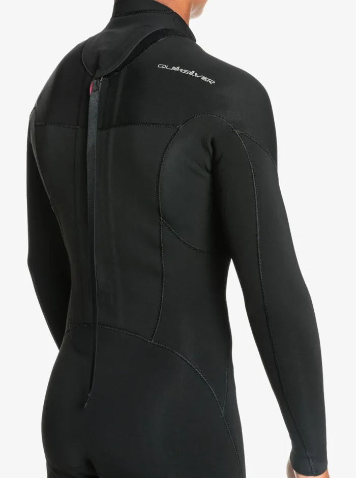 Quiksilver 816 43mm Sessions LSL Fullsuit Black Boys Wetsuits Quiksilver 816 43mm Sessions LSL Fullsuit Black Boys Wetsuits