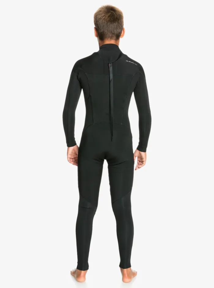 Quiksilver 816 43mm Sessions LSL Fullsuit Black Boys Wetsuits Quiksilver 816 43mm Sessions LSL Fullsuit Black Boys Wetsuits