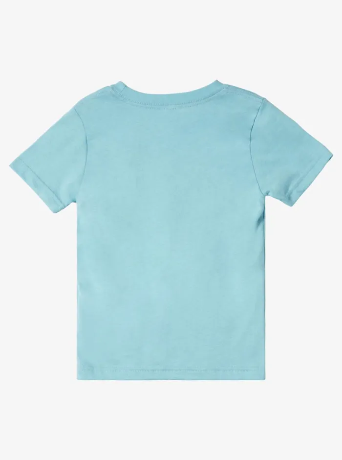 Quiksilver 816 Barking Tiger TShirt Marine Blue Boys Tees Quiksilver 816 Barking Tiger TShirt Marine Blue Boys Tees