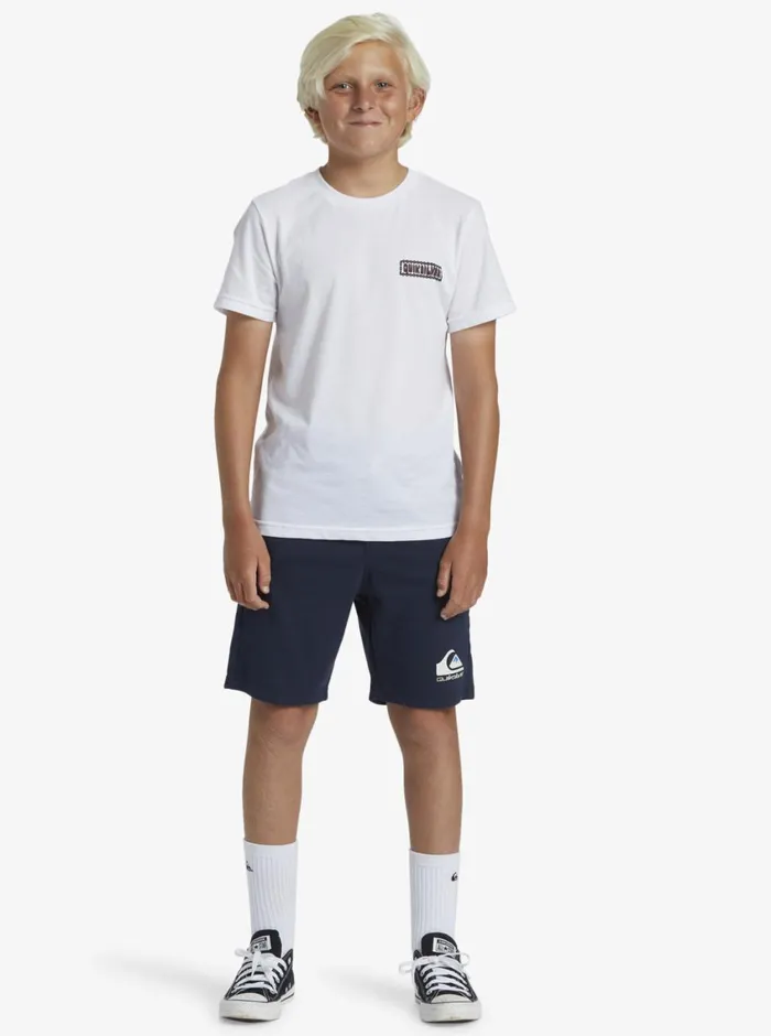 Quiksilver 816 Easy Day Jogger Short Sweatpants Dark Navy Boys Shorts Quiksilver 816 Easy Day Jogger Short Sweatpants Dark Navy Boys Shorts