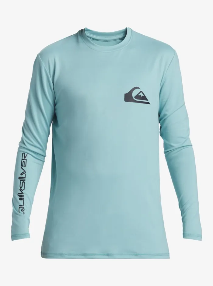 Quiksilver 816 Everyday Long Sleeve Surf Tee Marine Blue Boys Rashguards