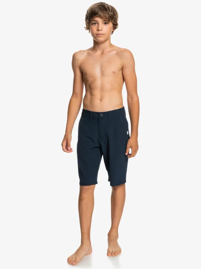 Quiksilver 816 Ocean Union 19034 Amphibian Boardshorts Navy Blazer Boys Shorts