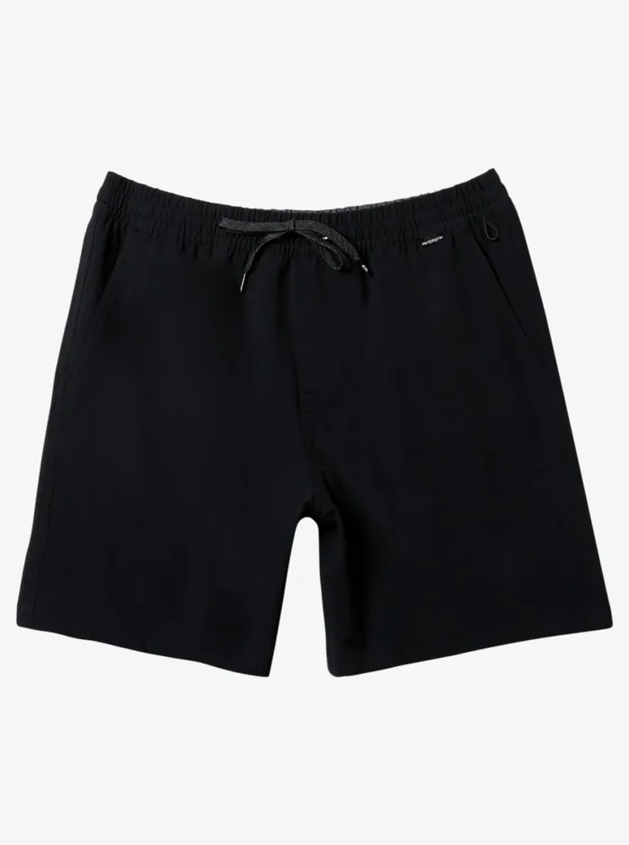 Quiksilver 816 Taxer Amphibian 13034 Hybrid Shorts Black Boys Shorts