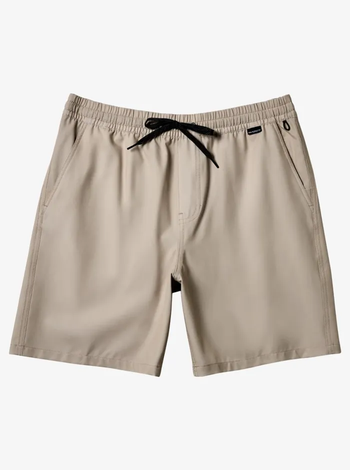Quiksilver 816 Taxer Amphibian 13034 Hybrid Shorts Plaza Taupe Boys Shorts