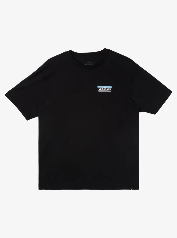 Quiksilver All Filled Up TShirt Black MensWaterman Tees