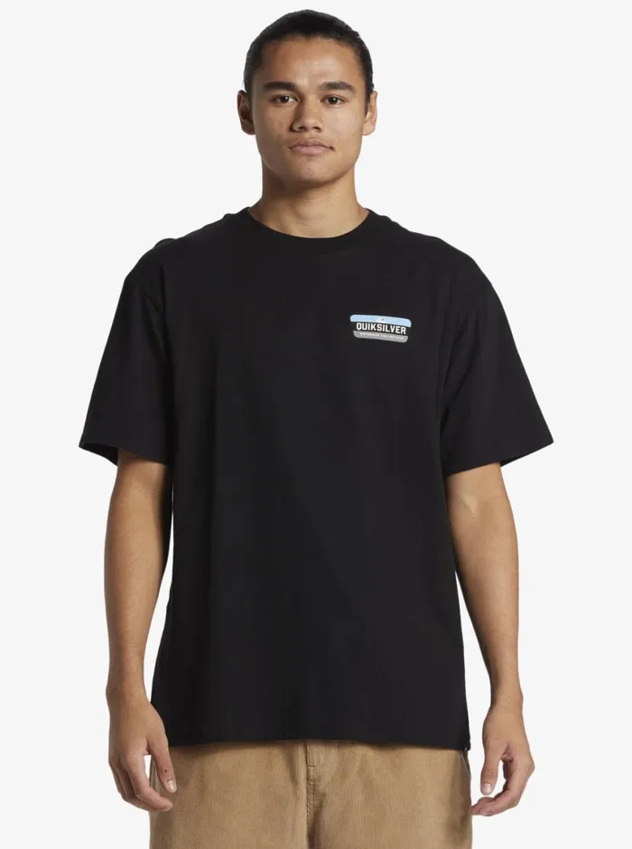 Quiksilver All Filled Up TShirt Black MensWaterman Tees