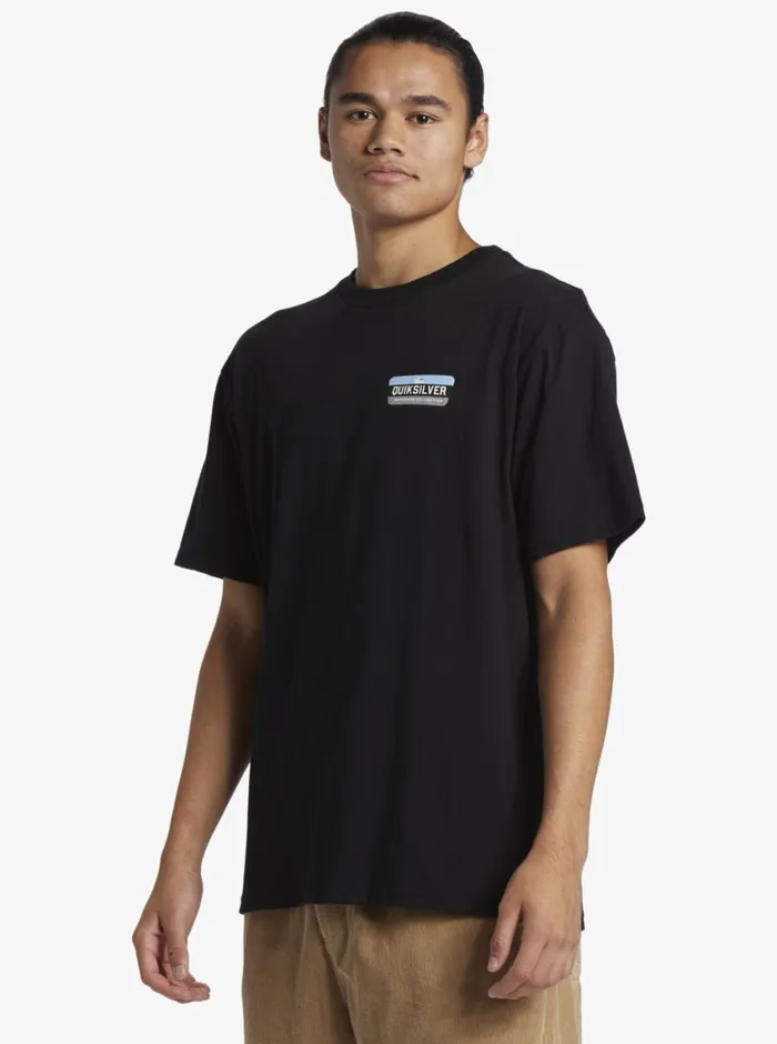 Quiksilver All Filled Up TShirt Black MensWaterman Tees