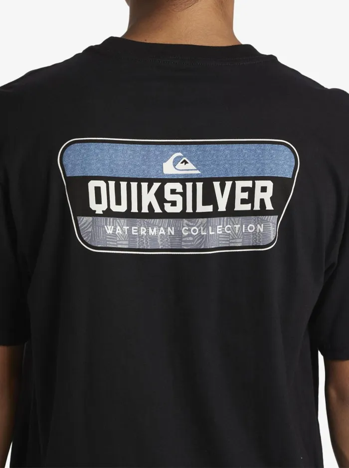 Quiksilver All Filled Up TShirt Black MensWaterman Tees