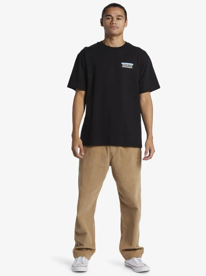 Quiksilver All Filled Up TShirt Black MensWaterman Tees
