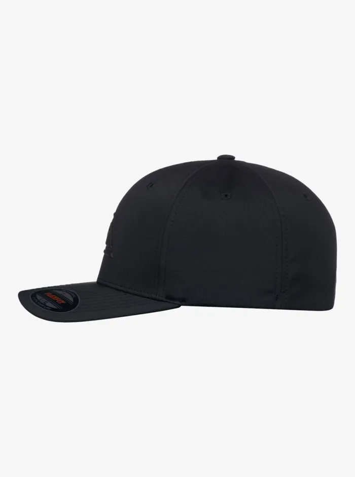 Quiksilver Amped Up Flexifit Hat True Black Mens Hats