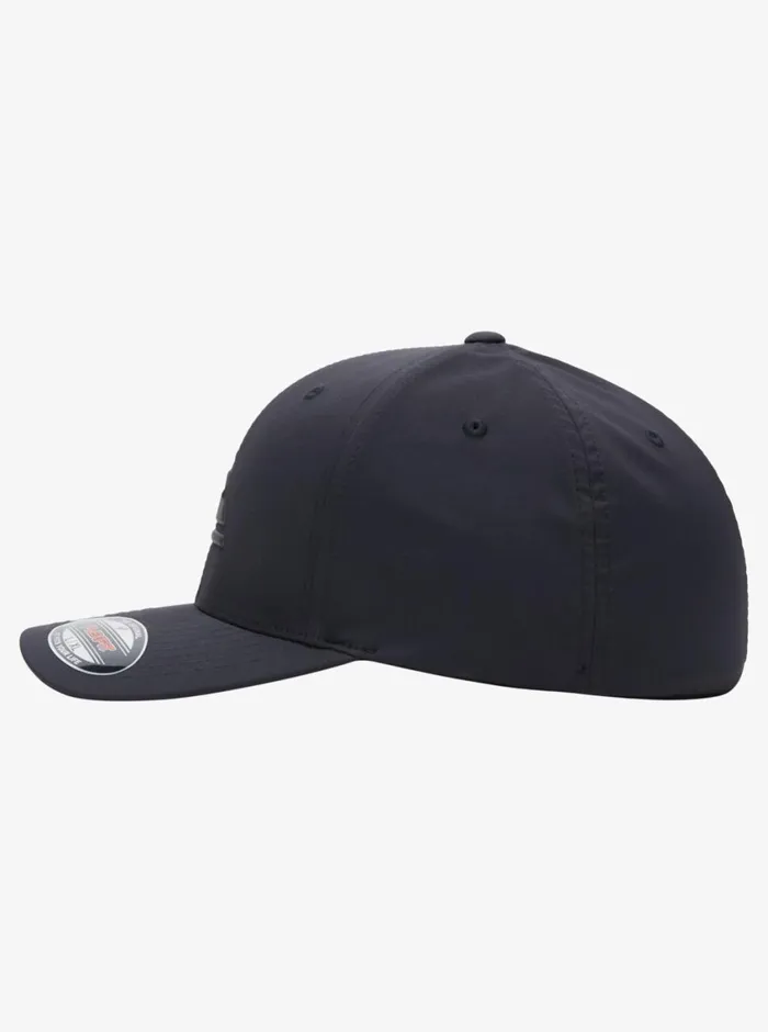 Quiksilver Amped Up Flexifit Hat True Black Mens Hats