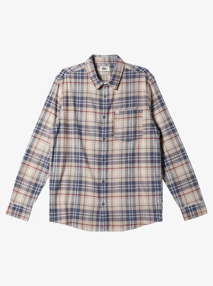 Quiksilver Banchor Long Sleeve Shirt Plaza Taupe Banchor Mens Shirts and Polos Quiksilver Banchor Long Sleeve Shirt Plaza Taupe Banchor Mens Shirts and Polos
