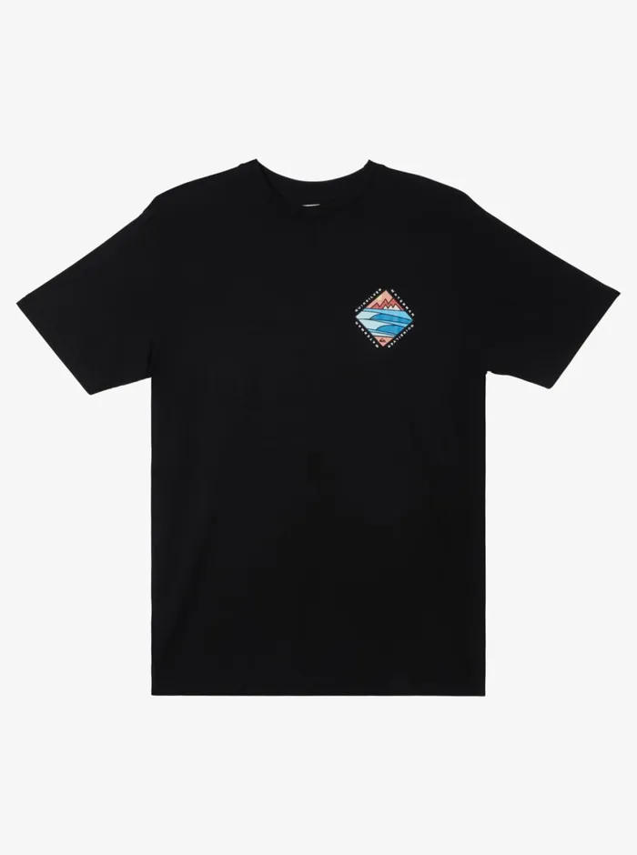 Quiksilver Cross Chop QTShirt Black MensWaterman Tees