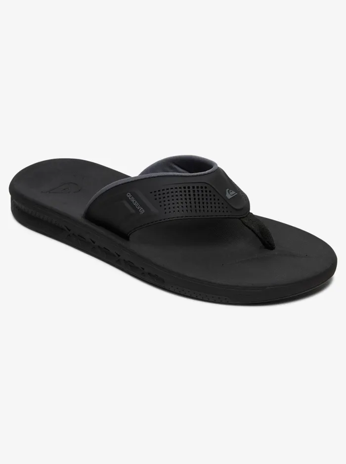 Quiksilver Current Sandals Blackgreybrown Mens Sandals