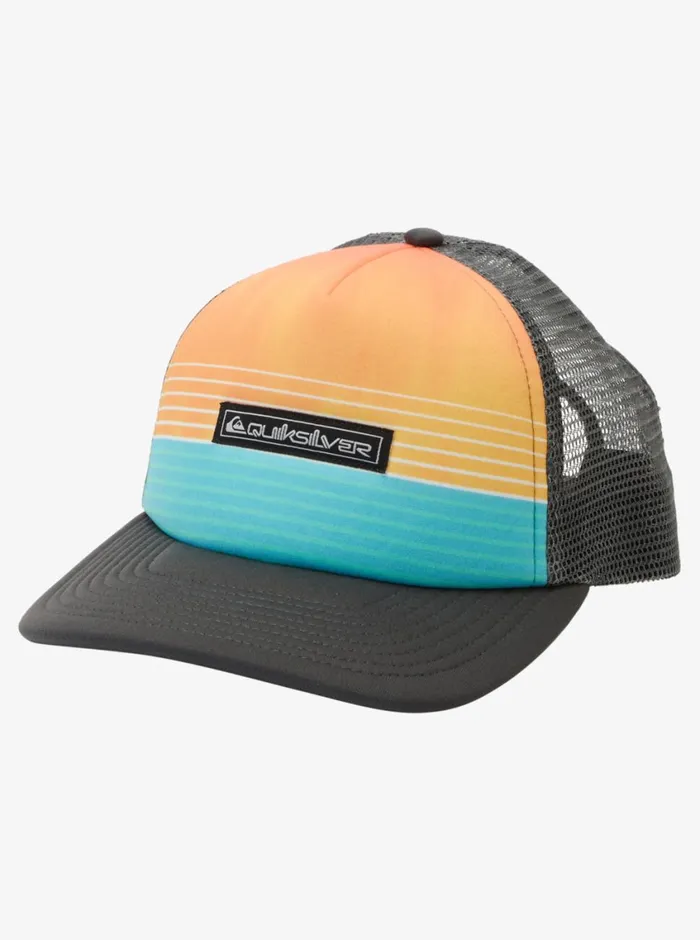 Quiksilver Emu Coop Trucker Hat Tarmac Mens Hats