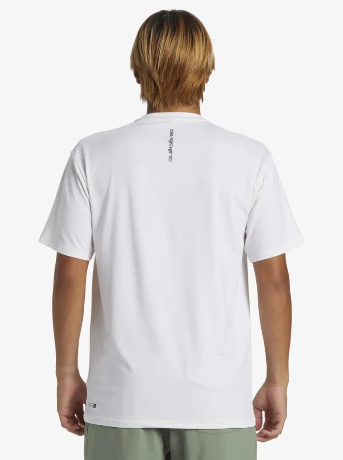 Quiksilver Everyday Surf Tee White Mens Rashguards