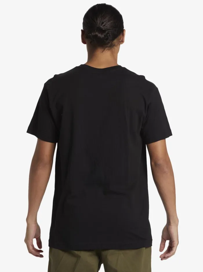 Quiksilver Hawaii Palm And Skull TShirt Black Mens Tees Quiksilver Hawaii Palm And Skull TShirt Black Mens Tees