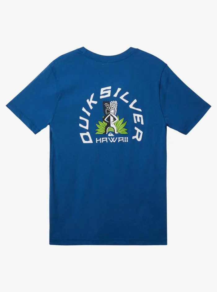 Quiksilver HI TIKI TOM YOUTH Royal Blue Boys Tees