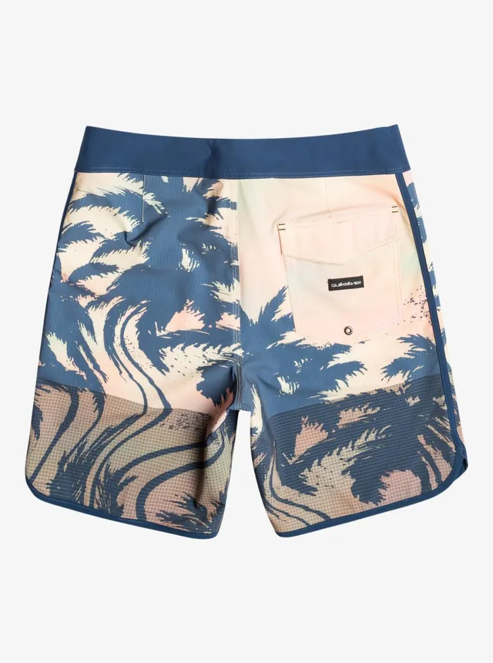 Quiksilver Highline Scallop 19034 Boardshorts Pastel Turquoise Mens Shorts and Amphibians Quiksilver Highline Scallop 19034 Boardshorts Pastel Turquoise Mens Shorts and Amphibians