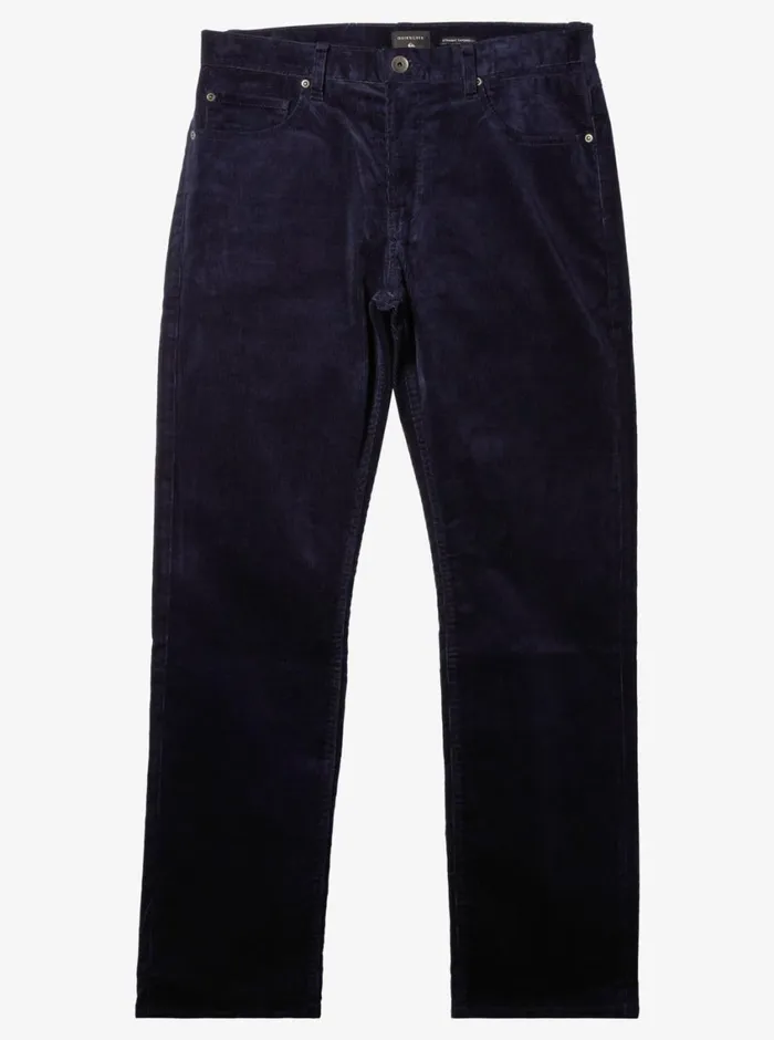 Quiksilver Kracker Corduroy Pants Navy Blazer Mens Pants