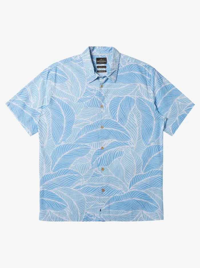 Quiksilver Leafer Madness Woven Shirt Dream Blue Leafer Madness Wn MensWaterman Shirts and Polos Quiksilver Leafer Madness Woven Shirt Dream Blue Leafer Madness Wn MensWaterman Shirts and Polos