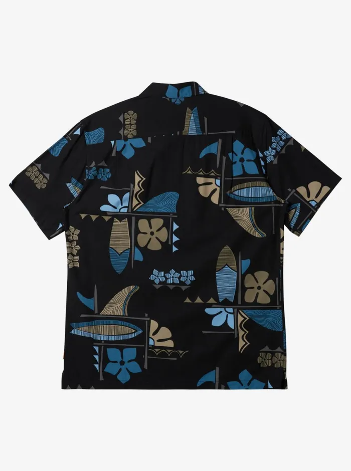 Quiksilver Legends Woven Shirt Black Legends Woven MensWaterman Shirts and Polos